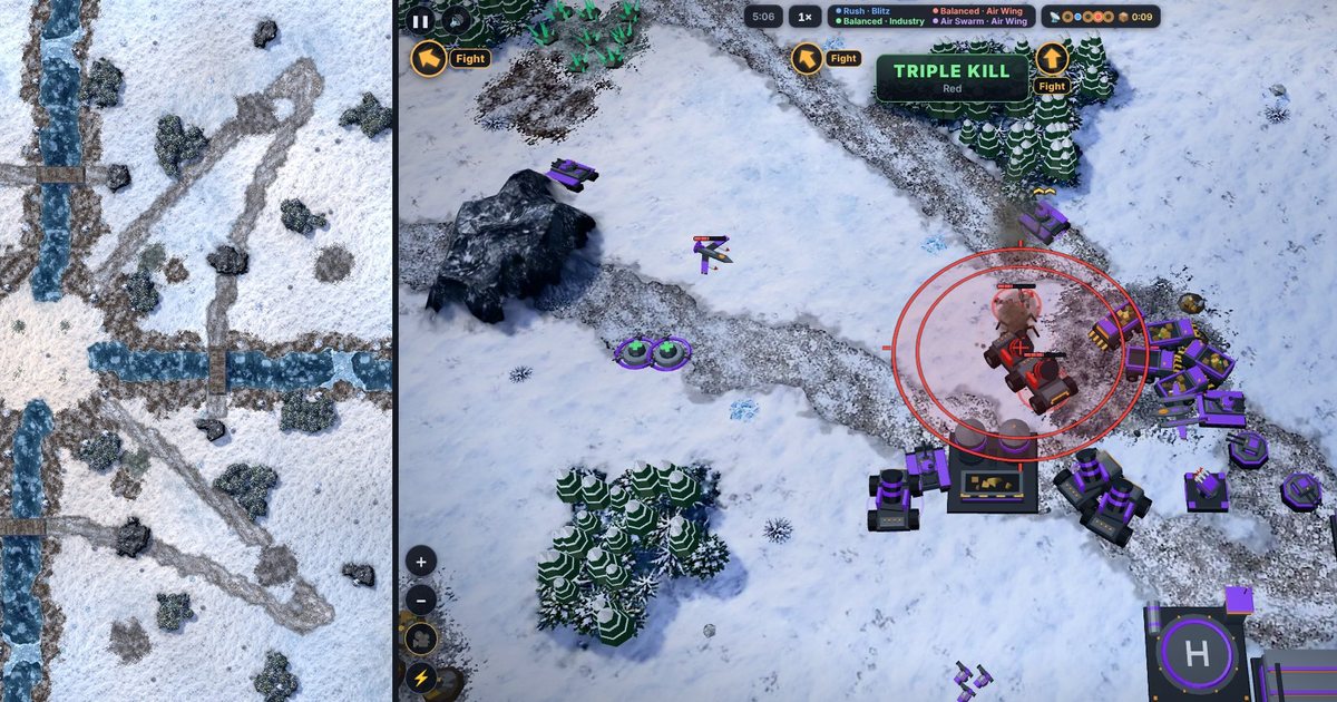 Battle Drones - Simulation