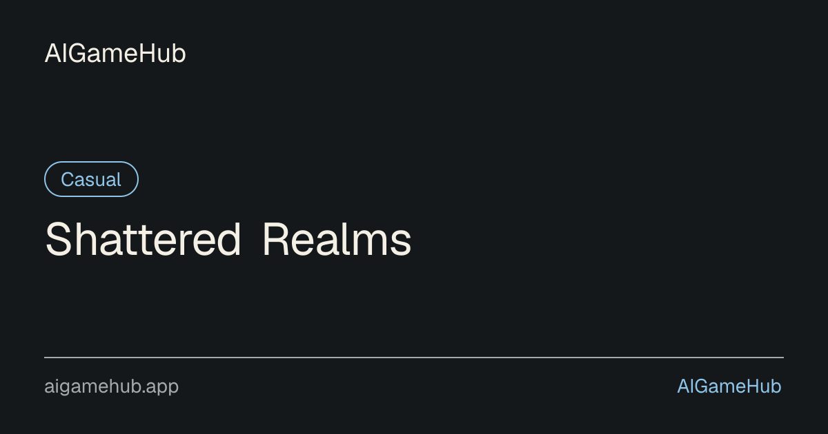 Shattered Realms - Casual