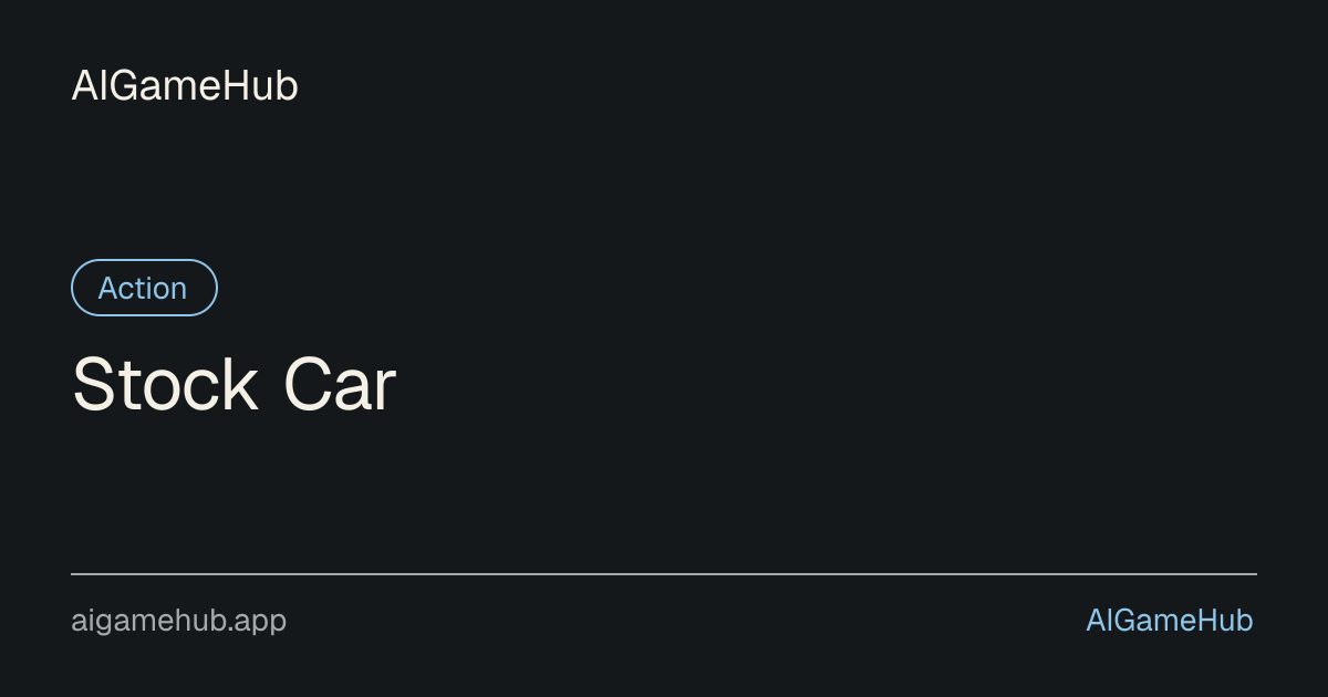 Stock Car - Action