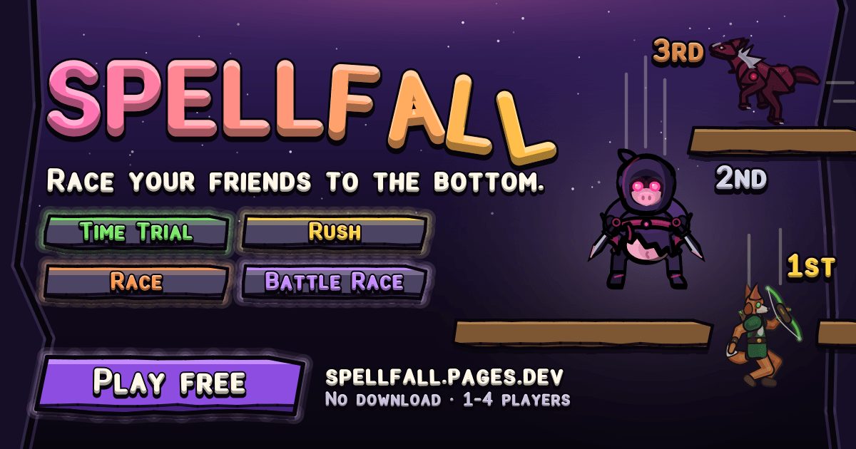 Spellfall - Action