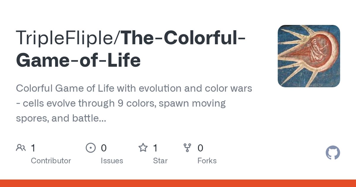 The Colorful Game of Life - Casual