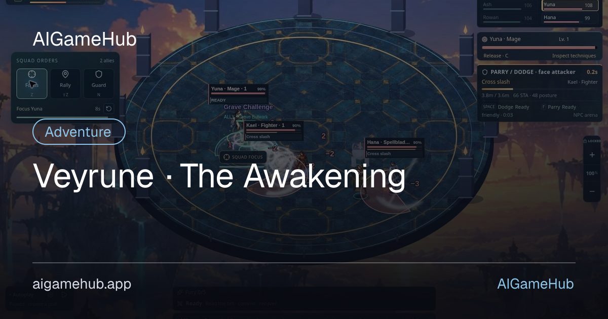 Veyrune · The Awakening - Adventure