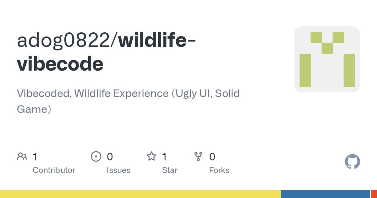 wildlife-vibecode - Casual